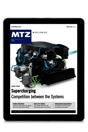 MTZ: Cover auf Tablet